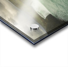 Godafoss or Waterfall of the Gods near Akureyri in Northern Ice Impression Acrylique