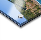 Island Whaler tour sails on Deception Pass under historic cantil Acrylic print