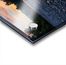 Sunrise over Wenatchee River in Leavenworth Washington State Acrylic print