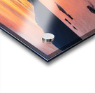 Vibrant sunset over Lake Wenatchee in the Cascade Mountains WA Acrylic print