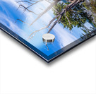 View from the Washington Park overlook over the town of Anacorte Acrylic print