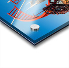 Modern sculpture frames the skyline of Nashville Tennessee Acrylic print