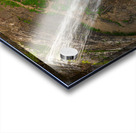 Waterfall at Ozone Falls in Tennessee showing the lip of the gorge Acrylic print