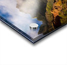 View of the fluted rocks of the Na Pali coastline Acrylic print