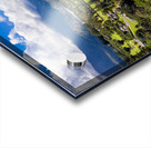 Aerial shot over Princeville with Hanalei Bay Acrylic print