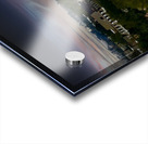 Moody view of city of Alexandria in Virginia at sunset Impression Acrylique