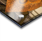 Statue of Buddha in the Byodo In buddhist temple on Oahu, Hawaii Acrylic print