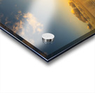 Beautiful sunset reflected in a calm peaceful ocean Acrylic print