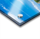 Old Fortress of Corfu on promontory by old town Acrylic print