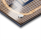 Blue door in ceramic tiled home in Lisbon Acrylic print