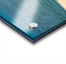 Single couple on wide beach at Cape May Point Acrylic print