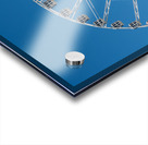 White ferris wheel on Steel Pier in Atlantic City Acrylic print