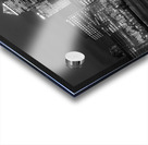 Skyline of Canary Wharf in London Acrylic print