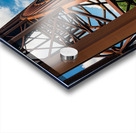 Metal structure of the New River Gorge Bridge Acrylic print