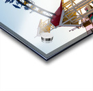 Famous sign above Ocean City boardwalk at sunrise Impression Acrylique