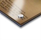 President Lincoln statue Acrylic print