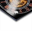 Interior face of antique hand wound watch Impression Acrylique