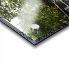 Wooden bridge on the old canal in Georgetown Washington DC Acrylic print