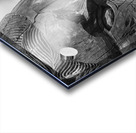 Maori carved head at Whakarewarewa Acrylic print