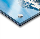 Majestic mountains from Keystone Canyon rise over trees Acrylic print