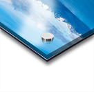 Broad panorama of the mountain range at Icy Strait Point in Alas Acrylic print