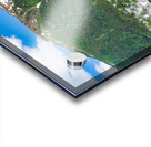 City of Juneau in Alaska seen from the water in the port Impression Acrylique