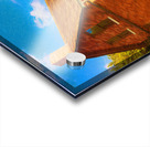 Pastel sketch of lighthouse keeper house Bill Baggs Acrylic print