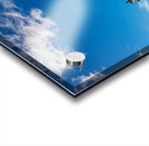 Beach scene at Cape Florida lighthouse in Bill Baggs Acrylic print