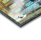 Detail of altar of the church at Santa Ines Mission Acrylic print