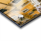 Small empty taverna in Old Town Corfu Acrylic print