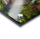 Old cotswold stone house in Honington Acrylic print