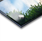 Church and graveyard in Burford Acrylic print