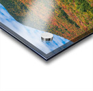 Grandview Farm barn with fall colors in Vermont Acrylic print