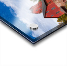 Old Red Mill in Jericho Vermont during the fall Acrylic print