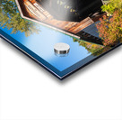 Poland covered bridge near Cambridge in Vermont Impression Acrylique