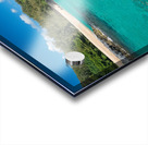 Lumahai Beach Kauai with rocks  Acrylic print