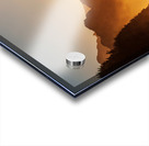 Misty sunset on Na Pali coastline Acrylic print