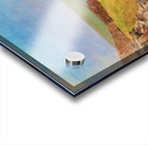 Oil painting of cobbled street in Colonia del Sacramento Acrylic print