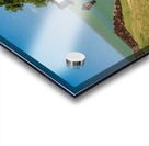 Cobbled street in Unesco historical town of Colonia del Sacramen Impression Acrylique