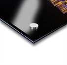 Light show on Ain Dubai observation wheel at sunset Acrylic print