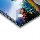 Colorful The Beach sign on main street of JBR district of Dubai Impression Acrylique