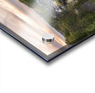 Old stone railway viaduct over River Nidd in Knaresborough Acrylic print