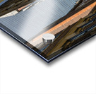 Lovat Lane in the City of London with skyscrapers filling sky Acrylic print