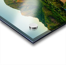 Sunrise aerial view of Tunnels Beach at dawn on Kauai in Hawaii Acrylic print