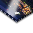 Downtown campus of West Virginia university at nightfall Acrylic print