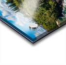 Rugged coastline of Sealodge beach in Princeville on Kauai Acrylic print