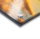 Sunset over Hanalei bay from overlook on the road Acrylic print