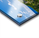 Hotel nestling in the hillside on Hanalei bay on Kauai Acrylic print