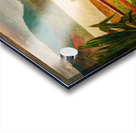 Painting of Hawaiian canoe by Hanalei Pier Acrylic print