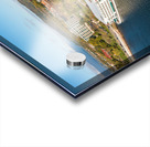 Panorama of La Crosse Wisconsin and the Viking Mississippi River Acrylic print